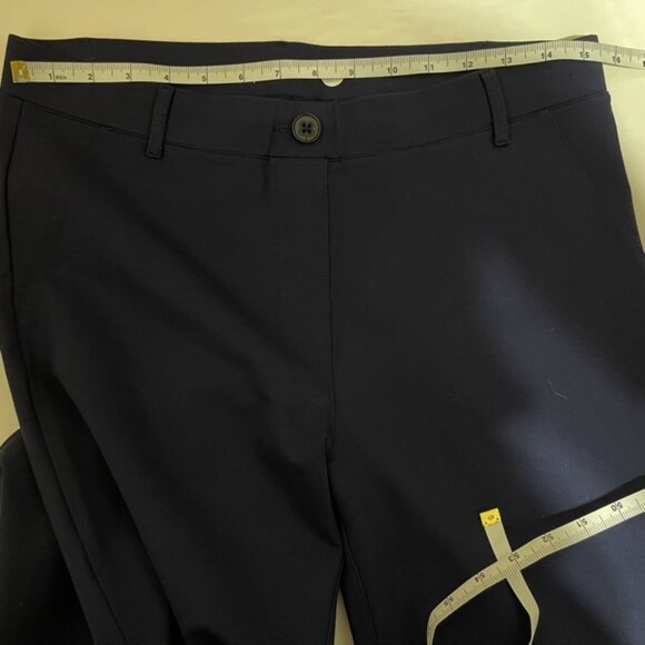 Betabrand Large Navy Straight Yoga Trouser Pants EUC - Picture 6 of 7
